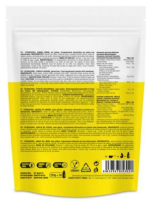 Boisson énergétique 226ERS Hydra Zero Citron - 225g