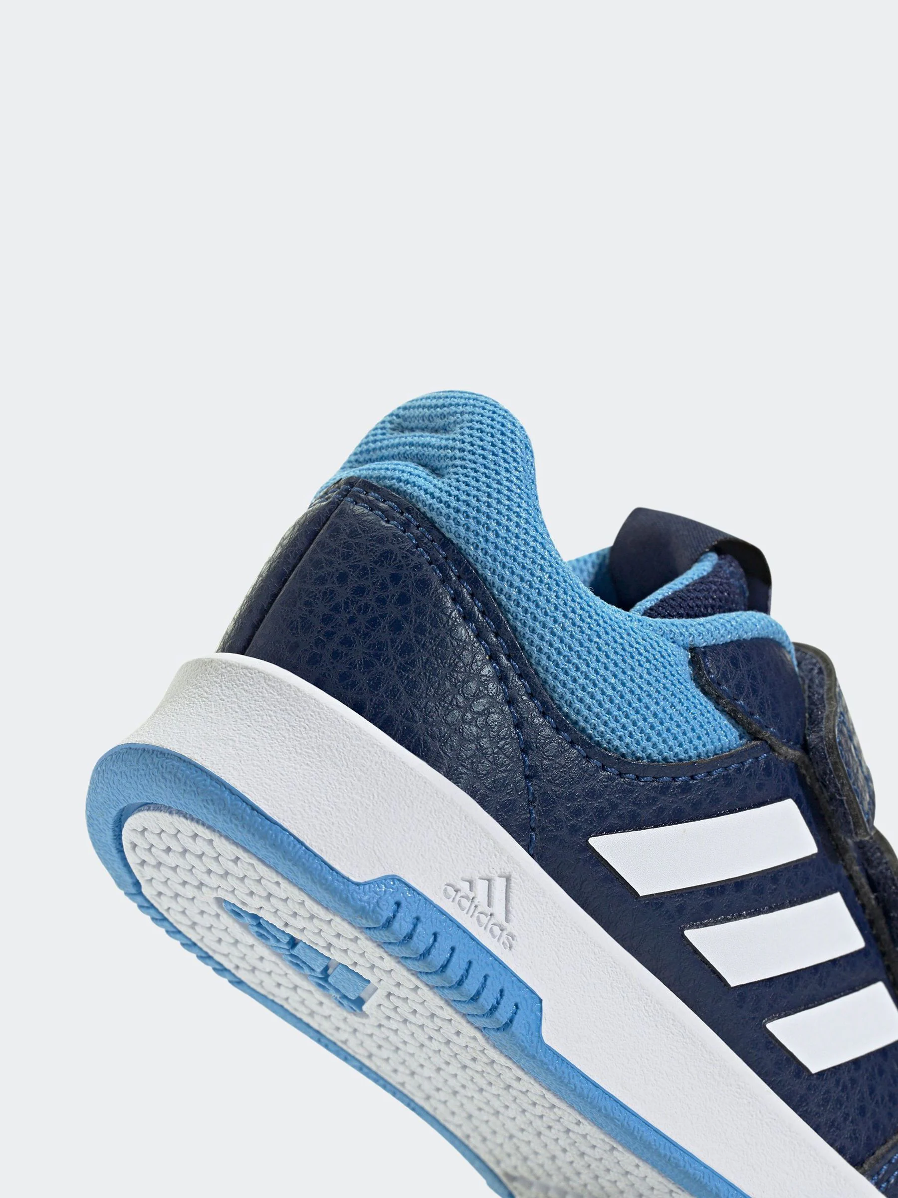 Marineblauw/blauw - adidas Tensaur babysneakers met klittenbandsluiting