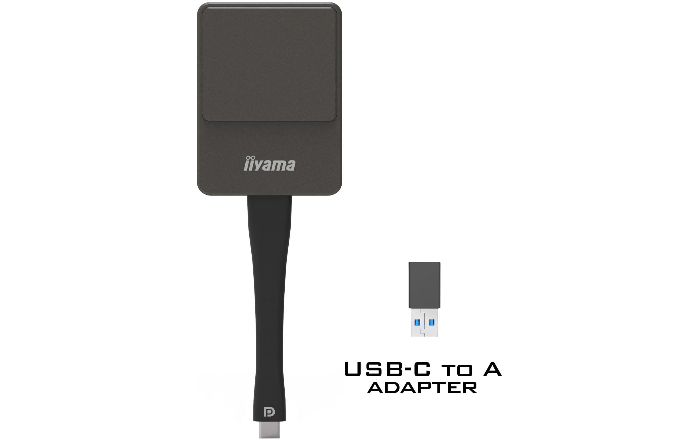 WP D002C E-Share USB-C (DP-Alt) Dongle<br>Kabelloser Präsentation-Dongle mit USB-C-Stecker