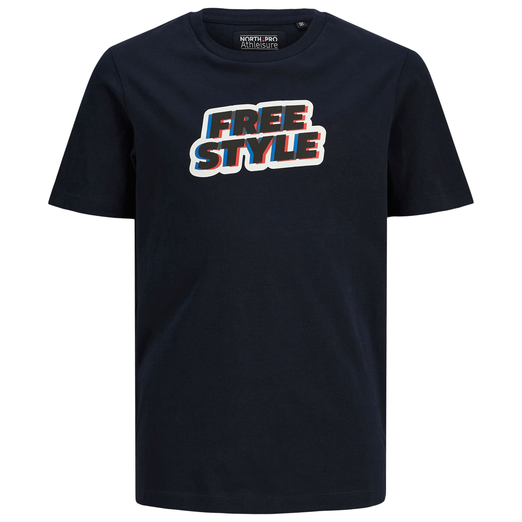 North Pro California ss Tee JR - Fritid og bomull
