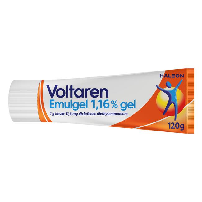 Voltaren Emulgel 1,16% (diclofenac) Bij Gewrichtspijn In Knie En Vinger 120 GR