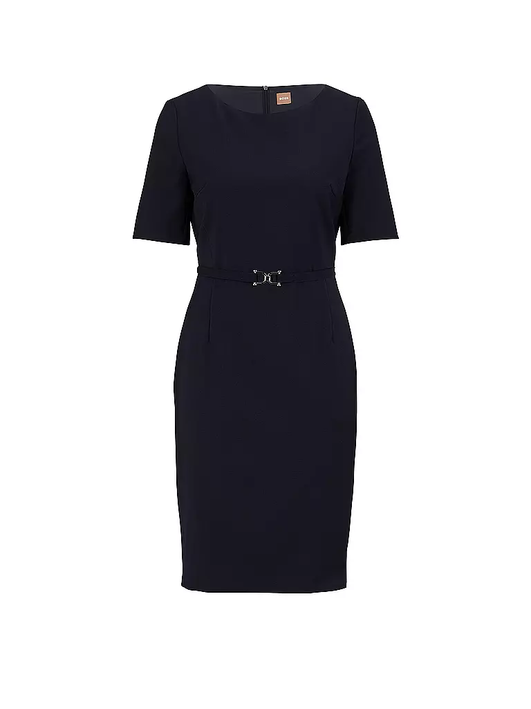 BOSS Businesskleid Slim Fit DALEAH dunkelblau