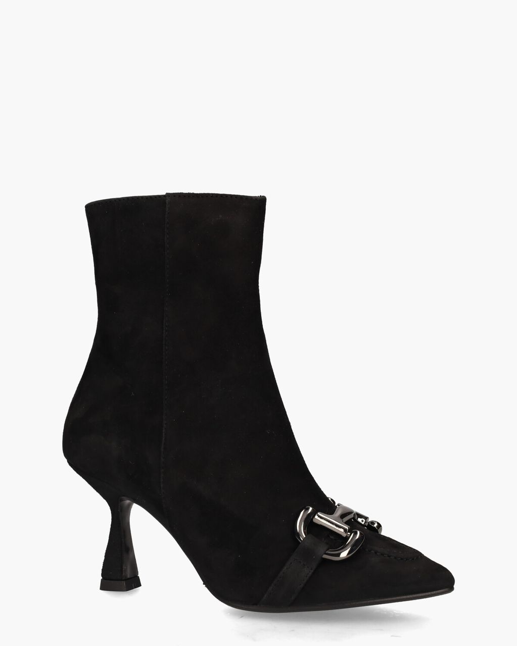 Marian Ante Zwart Dames Enkelboots