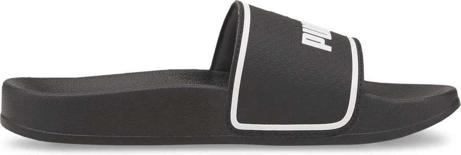 Puma Leadcat 2.0 badslippers zwart wit Rubber Logo 34 5