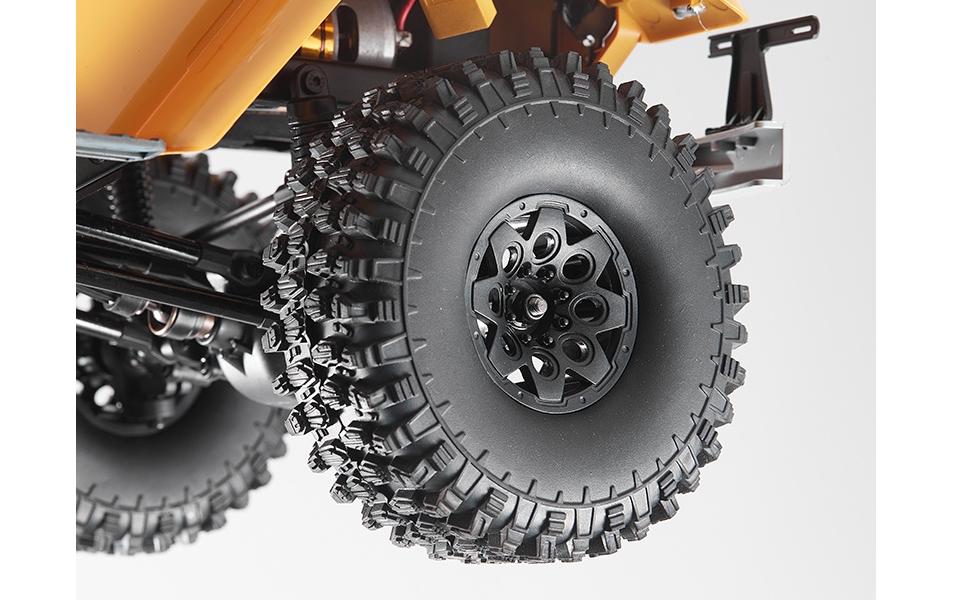 Scale Crawler Toyota Land Cruiser FJ40 Blau, ARTR, 1:10<br>Detailgetreuer Scaler mit ABS-Hardbody