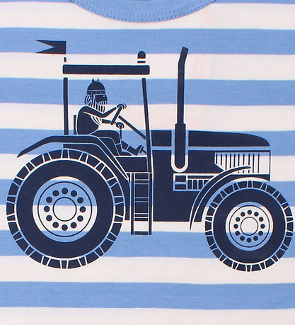 Danefæ T-Shirt - Danebasic - Wasserblau/Kreide Traktor
