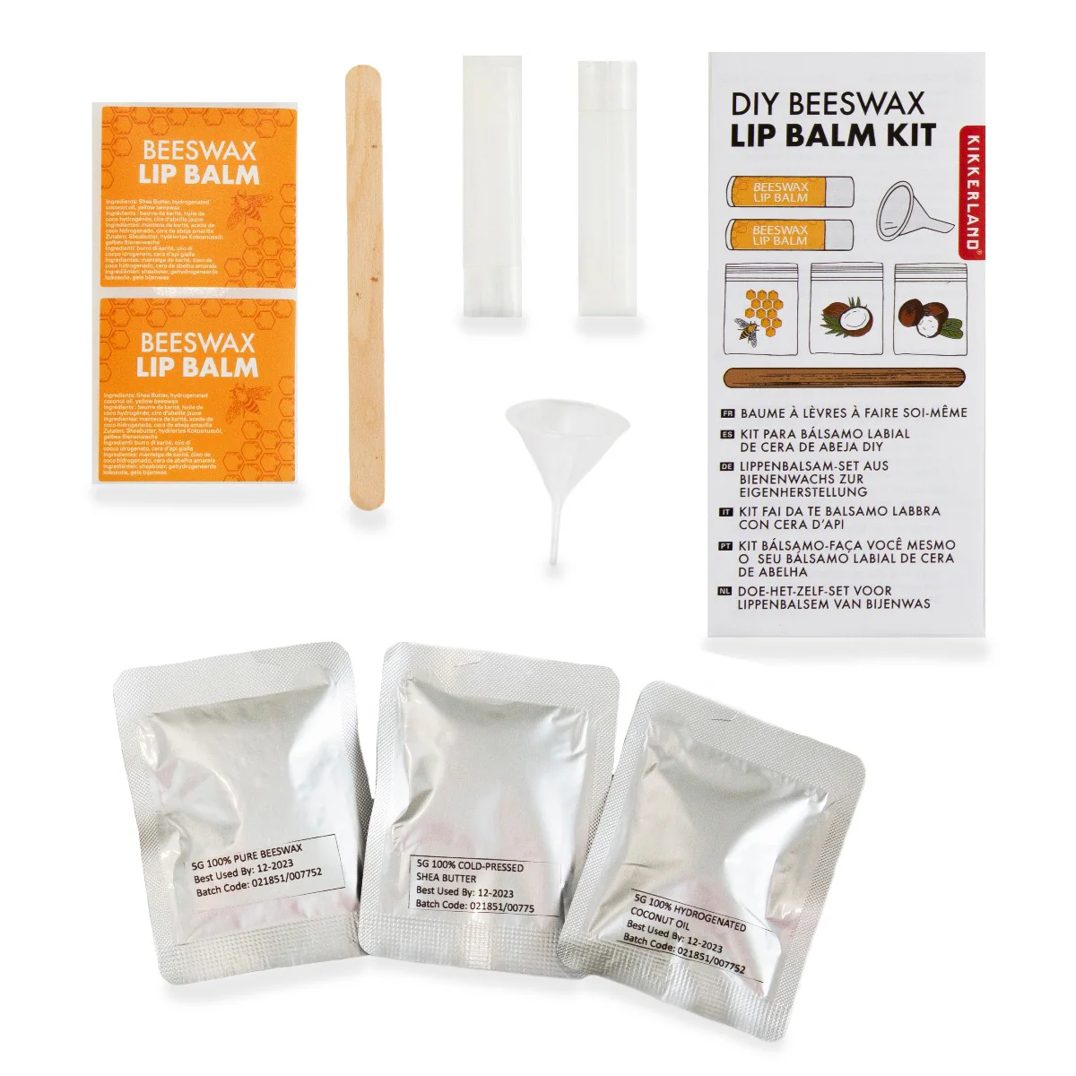Kikkerland  DIY lip balm kit