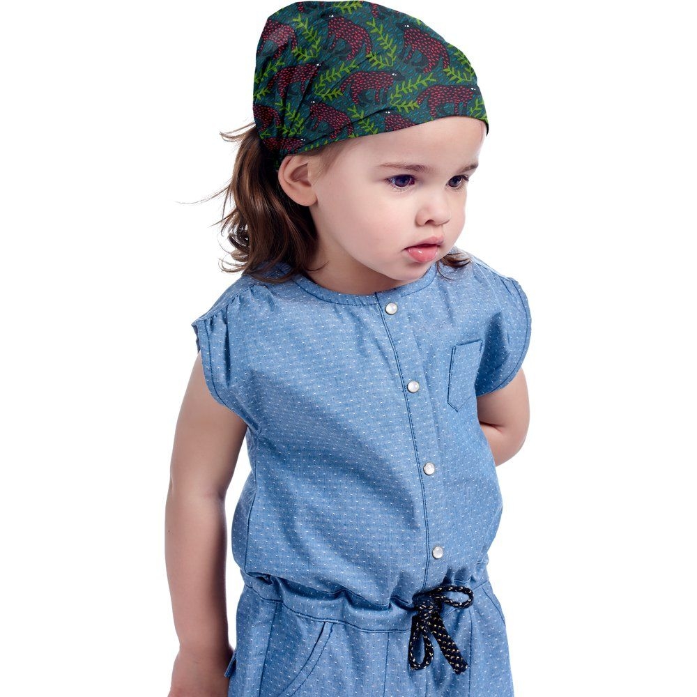 Bandeau Fichu Bébé Loup Des Bois