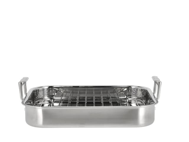 Pillivuyt Gourmet Bradepande m/rist Steel