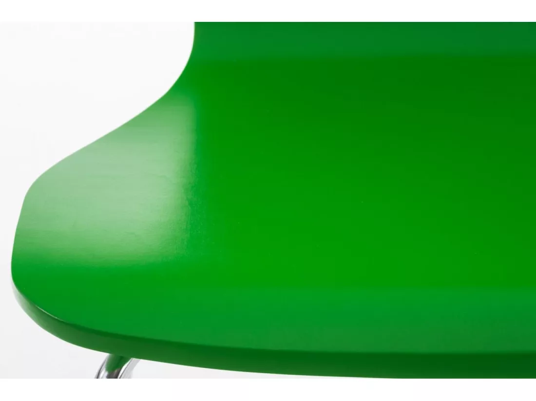 Lot de 2 Chaise de conférence - Bois & Nature - Vert - Aaron