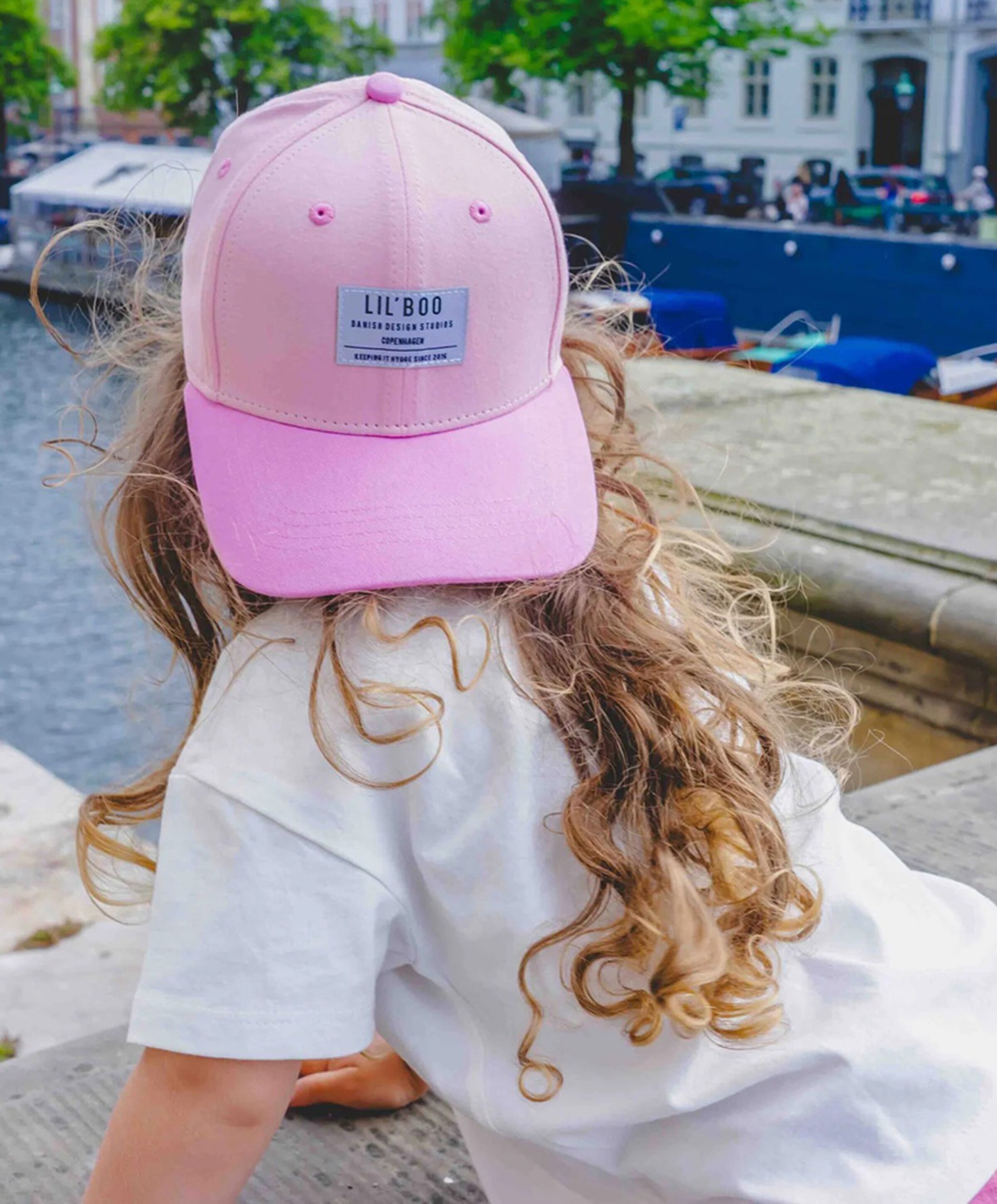 Lil' Boo Kids cap roze