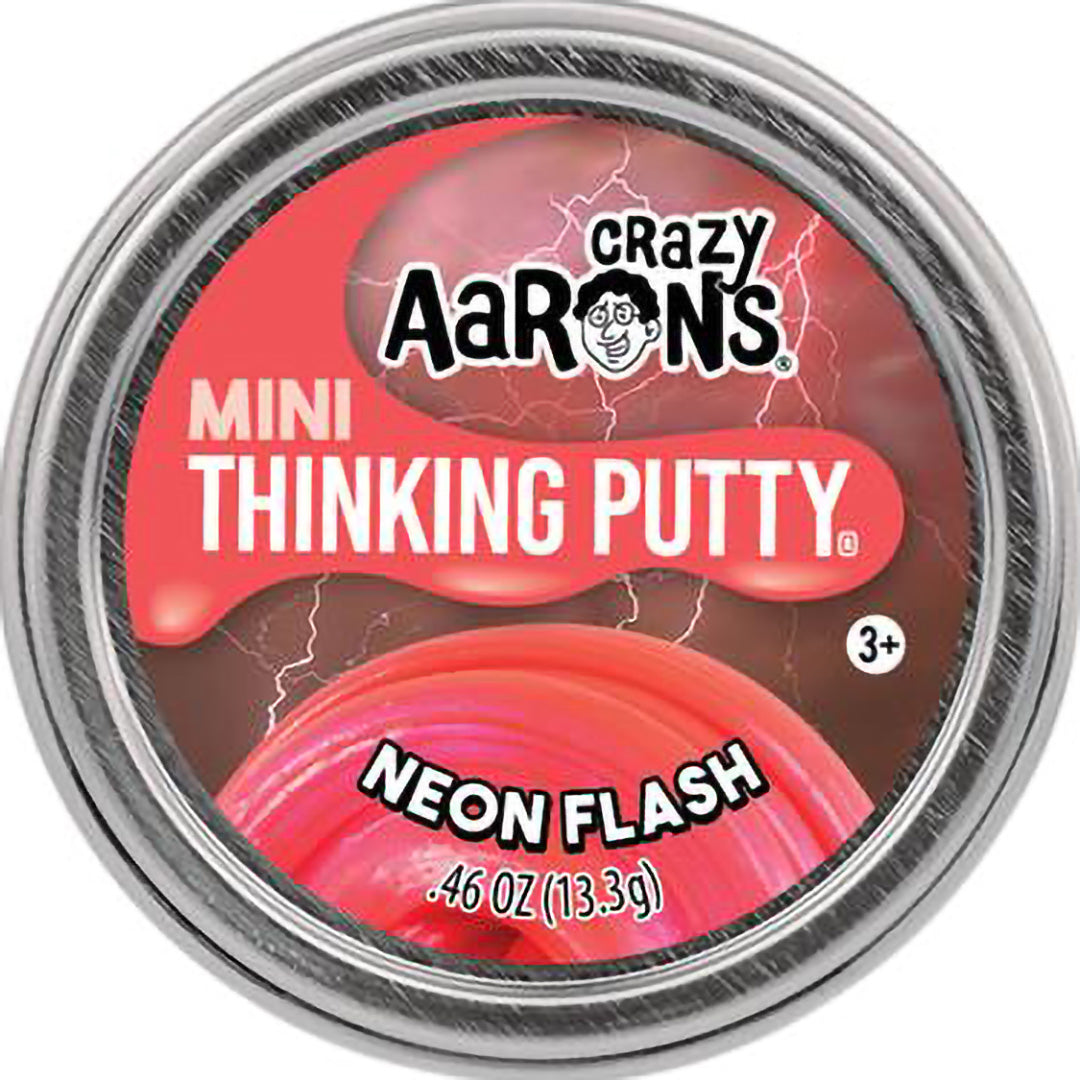 crazy aaron's putty mini - neon flash