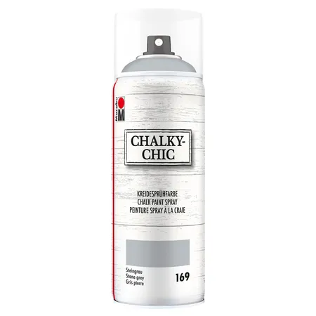 Marabu Kreidesprühfarbe Chalky-Chic, 400 ml, steingrau