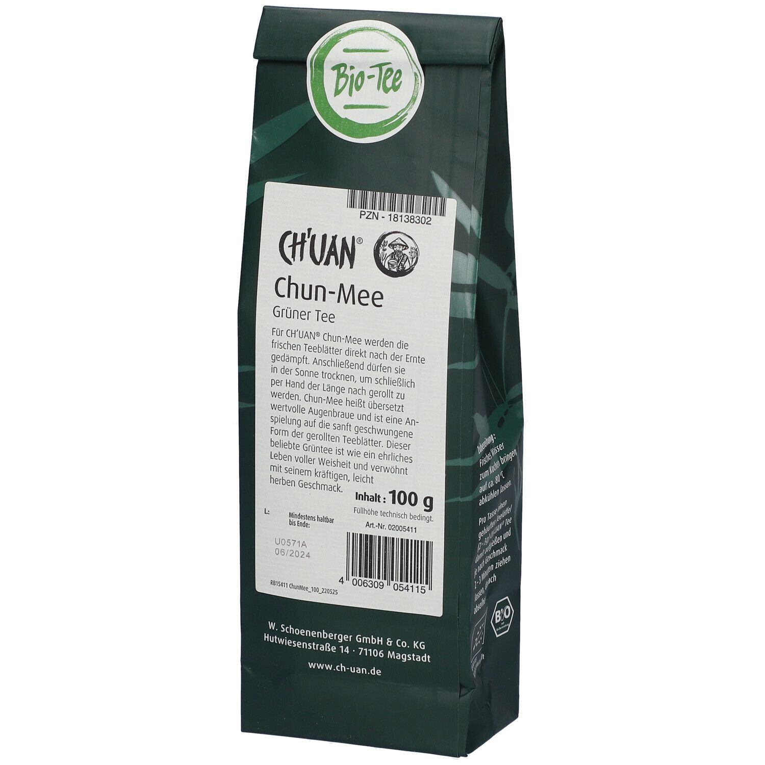 CHÚAN® Chun-Mee Grüner Tee