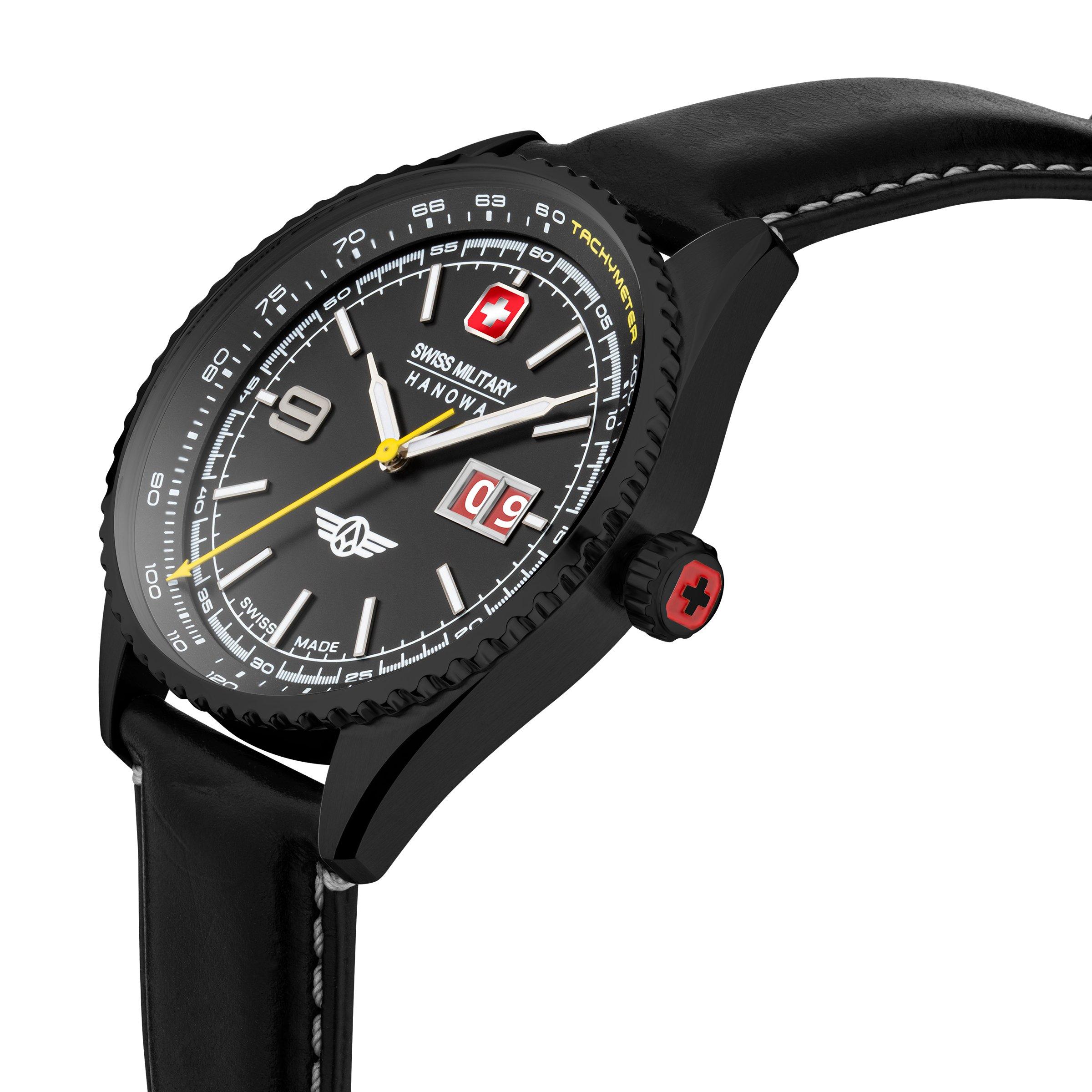 Swiss Military Hanowa Afterburn Stainless Steel Sports Analogue Quartz Watch