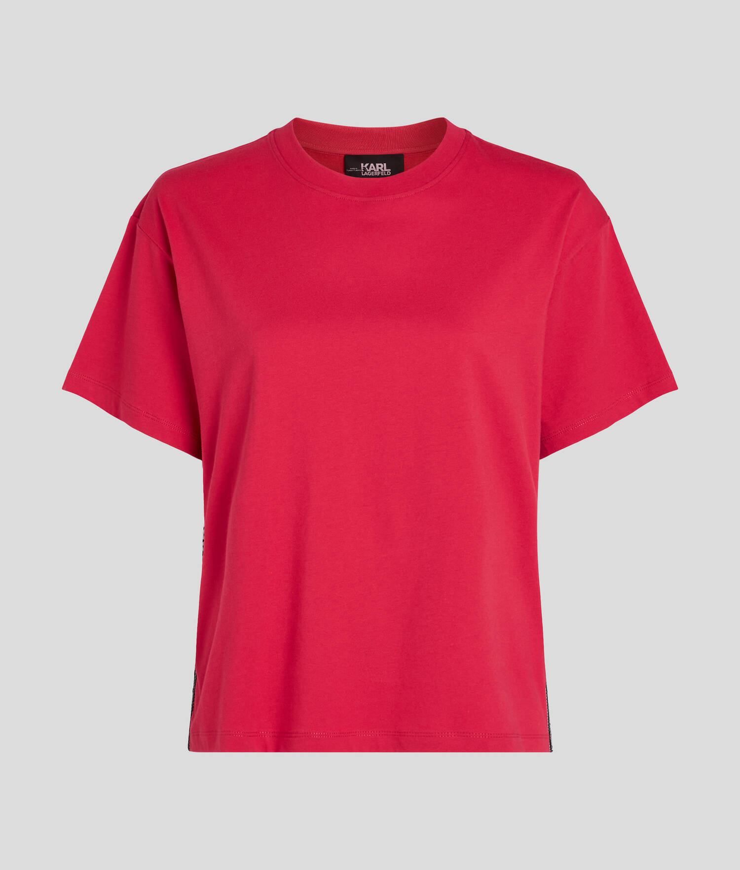 T-SHIRT AVEC GALON À LOGO KARL