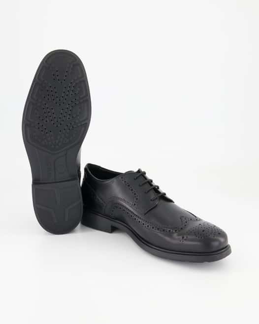 Geox DUBLIN B - SMOOTH LEATH. Business Schuhe in Schwarz