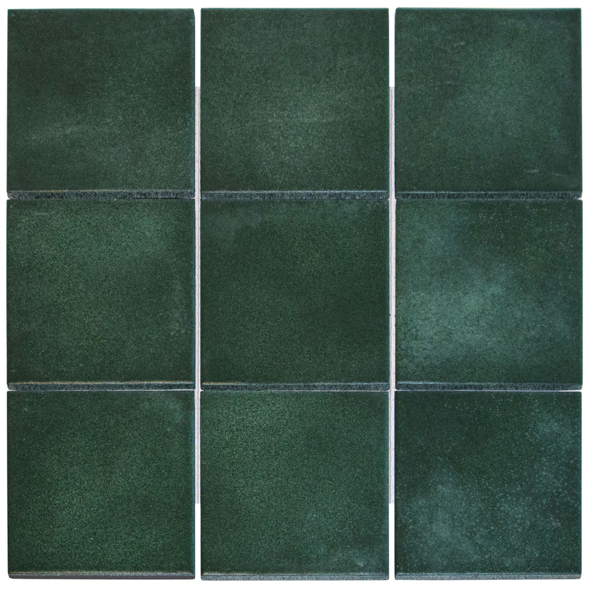 Tegelsample: The Mosaic Factory Kasba mozaïek 10x10cm groen mat