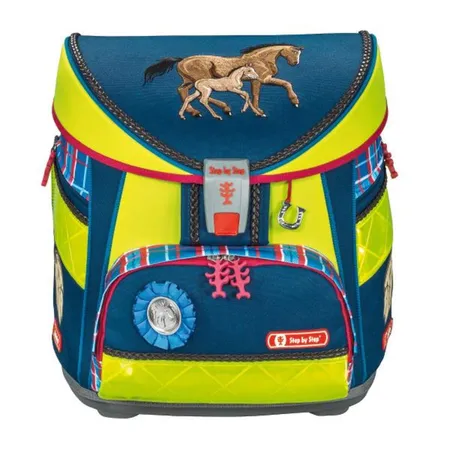 Step by Step Schulranzen-Set LIGHT DIN Horse Family 4-teilig