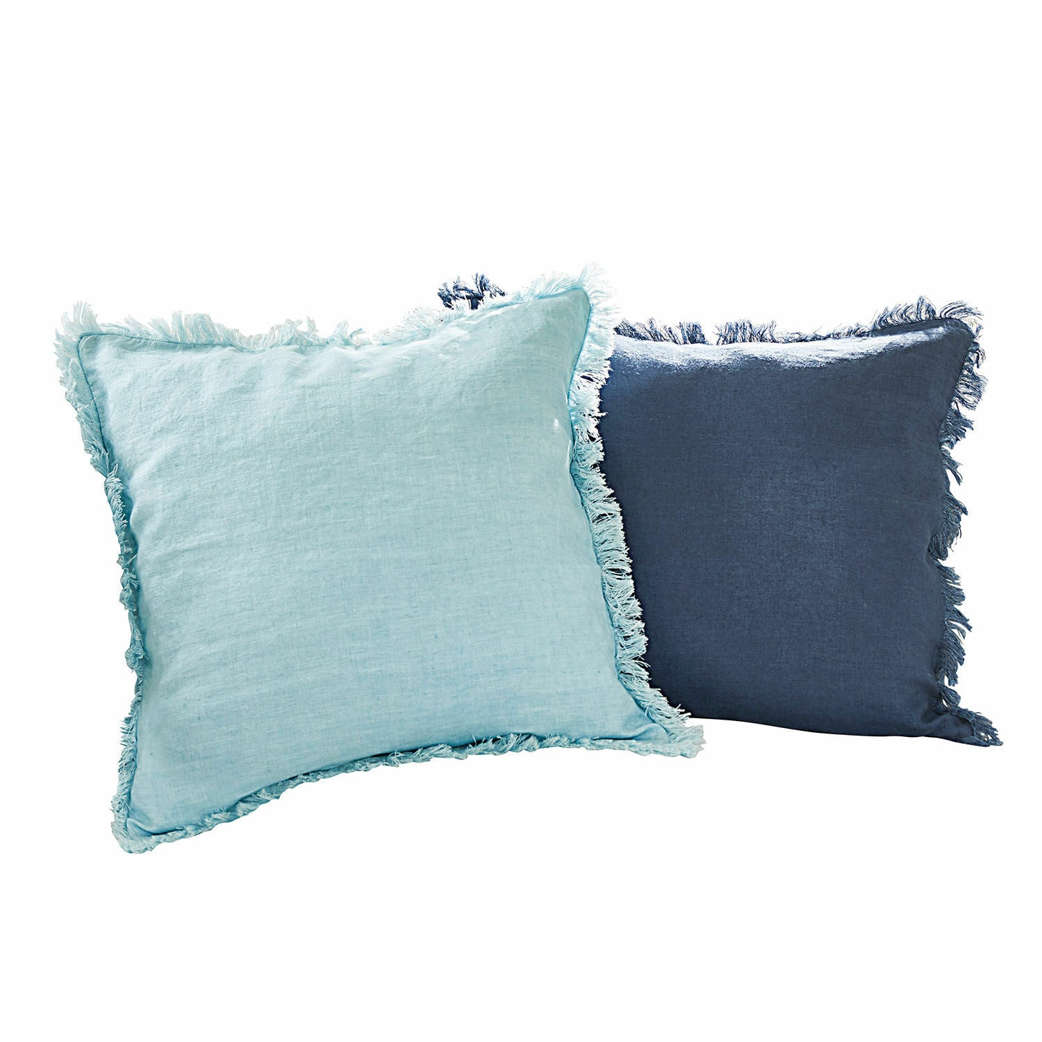 Kissenhülle 2er Set Quebo türkis/blau