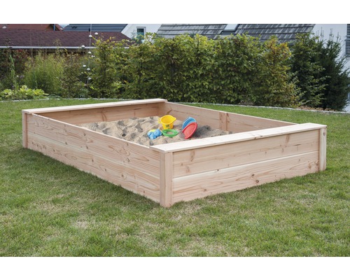 Houten zandbak 170x250x40 cm Douglasspar