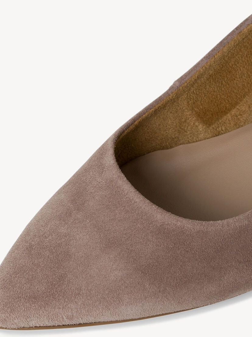 Leren Slingpumps - beige