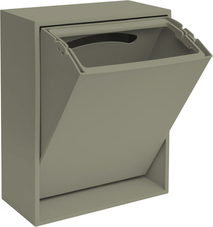 RECOLLECTOR Recycling box Oak green