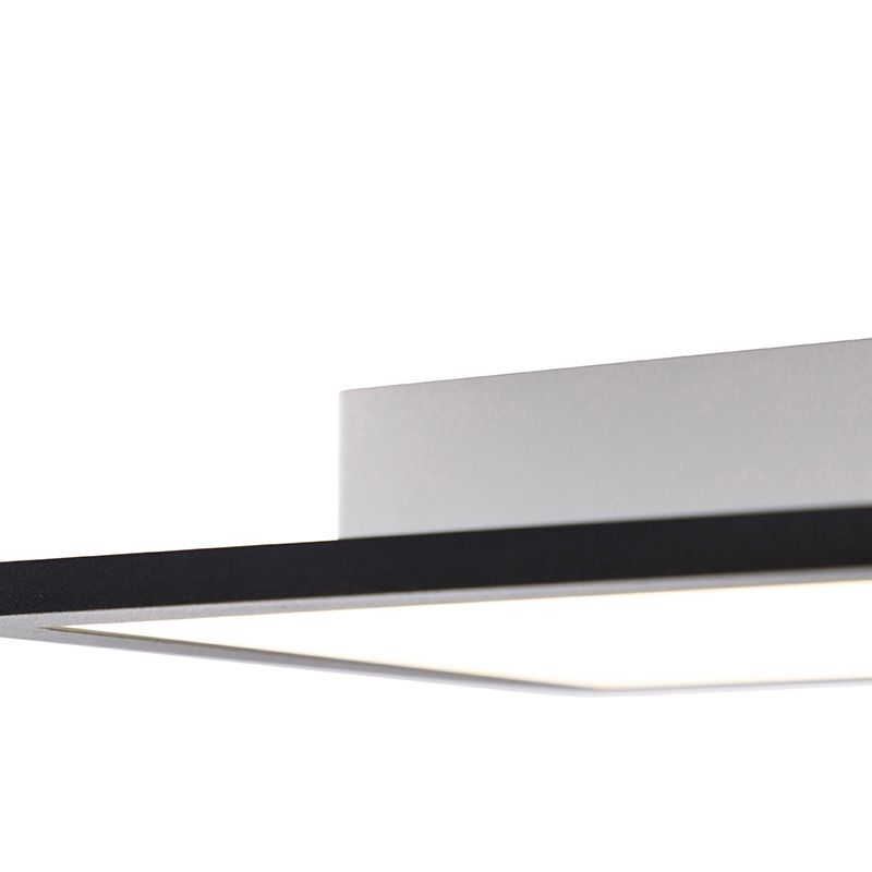 Modern LED paneel zwart 80 cm incl. LED - Liv