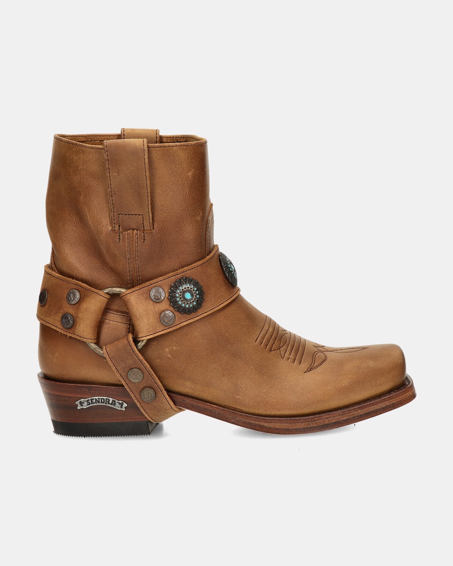 Sendra 13857 Blues Strong Bikerboots  - bruin
