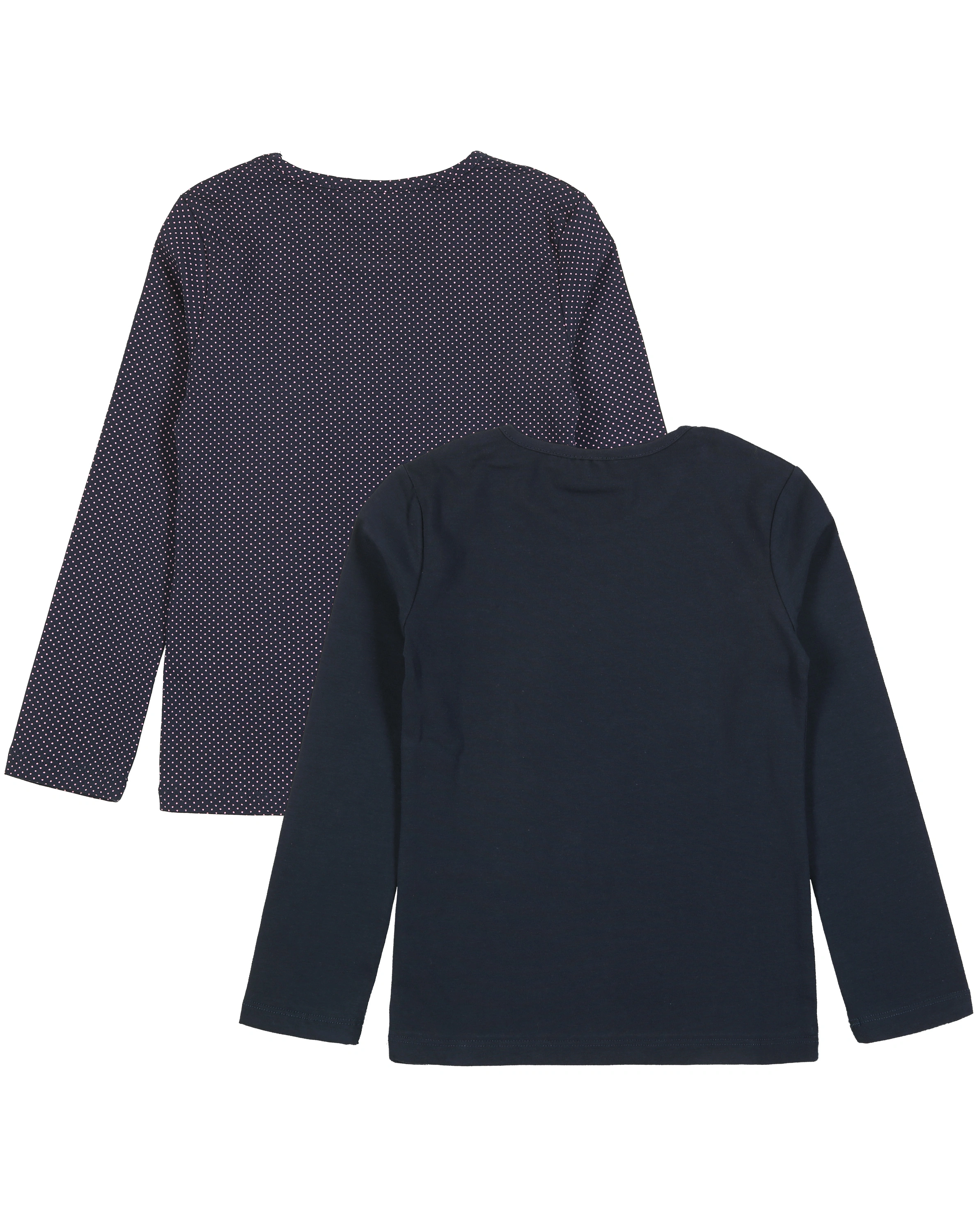 T-Shirt PUNKTE 2er-Pack in navy