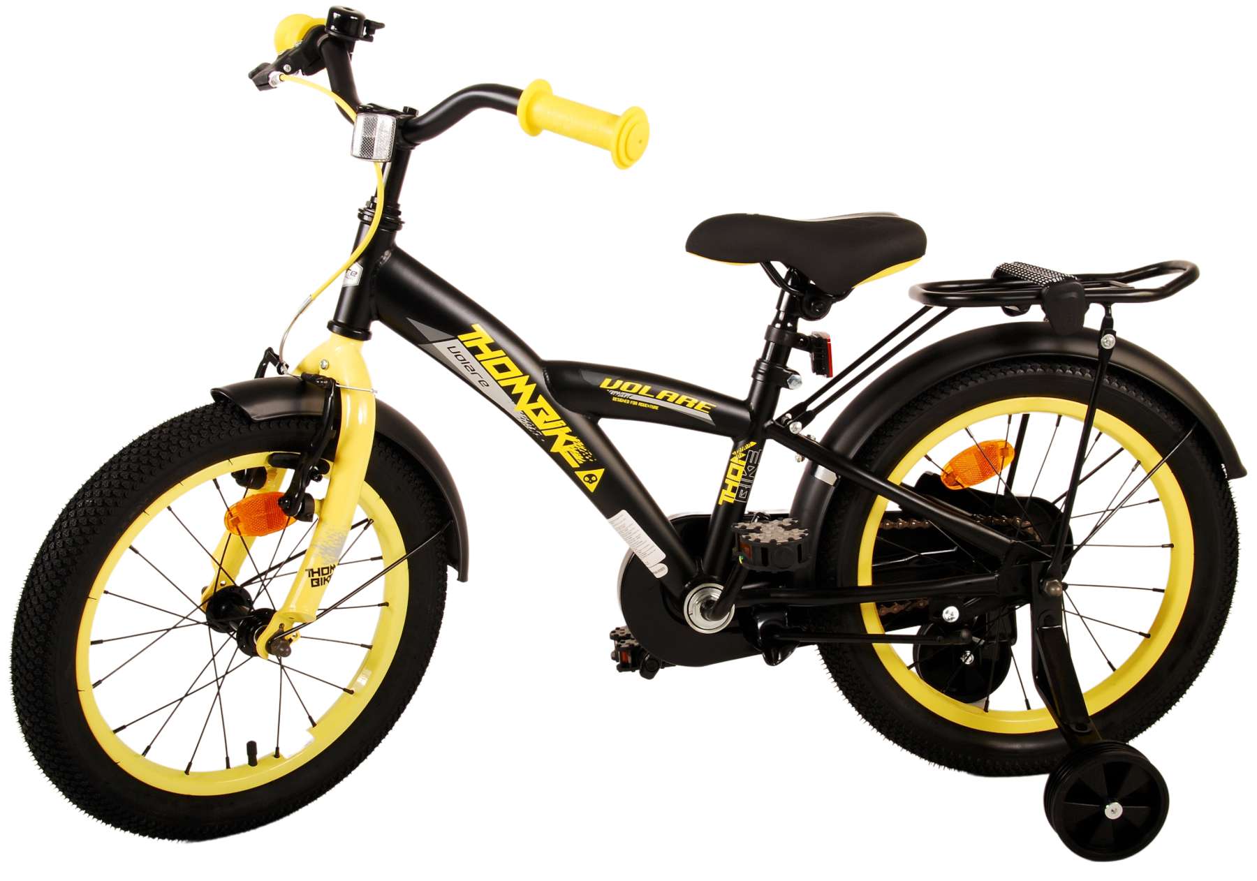 TPFSports Thombike Kinderfahrrad - Jungen - 16 Zoll - Rücktritt + Handbremse - Blau