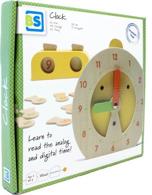 BS Toys Clock Barnespill, Flerfarget