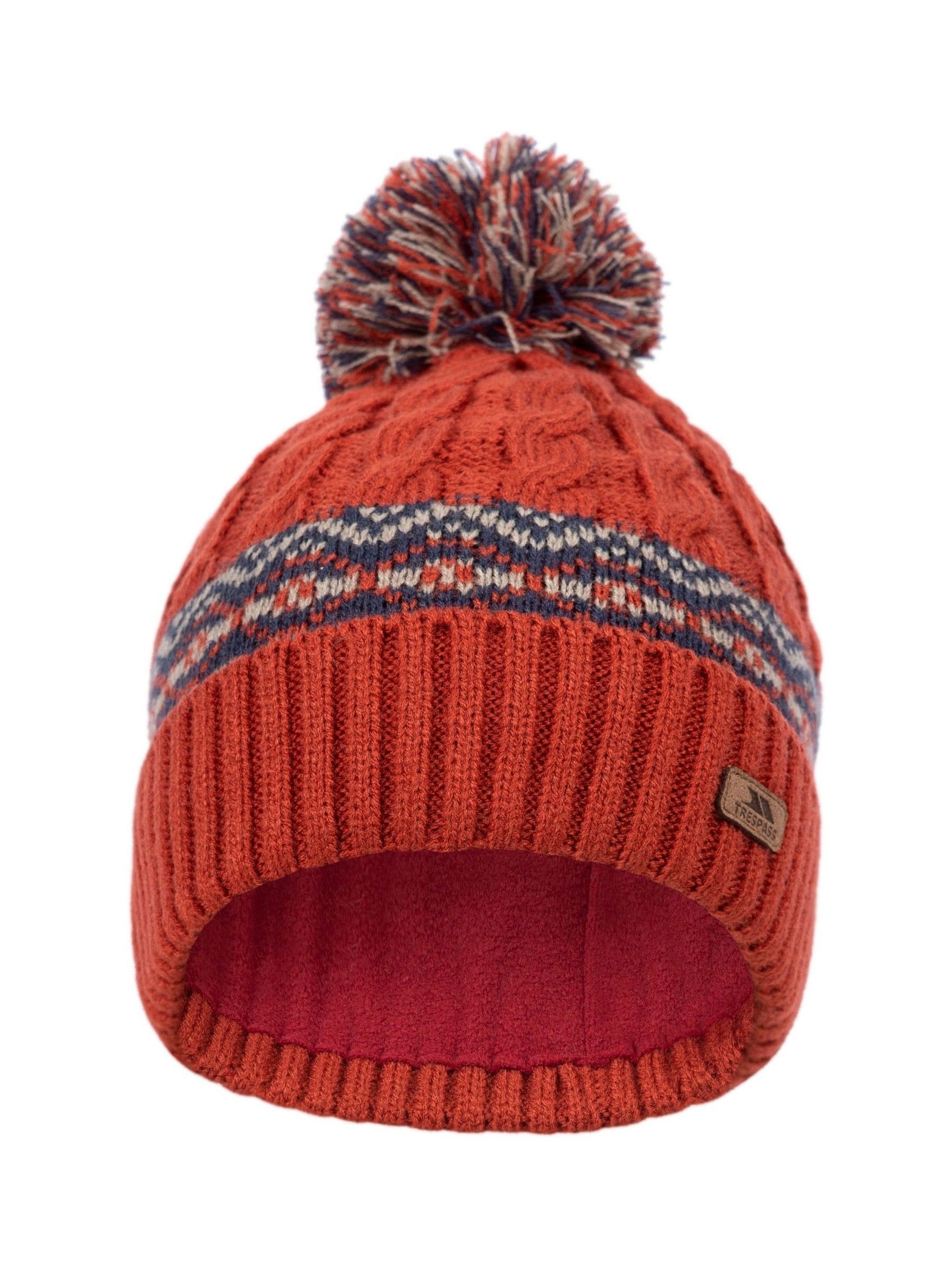 Trespass Male Red Andrews Hat