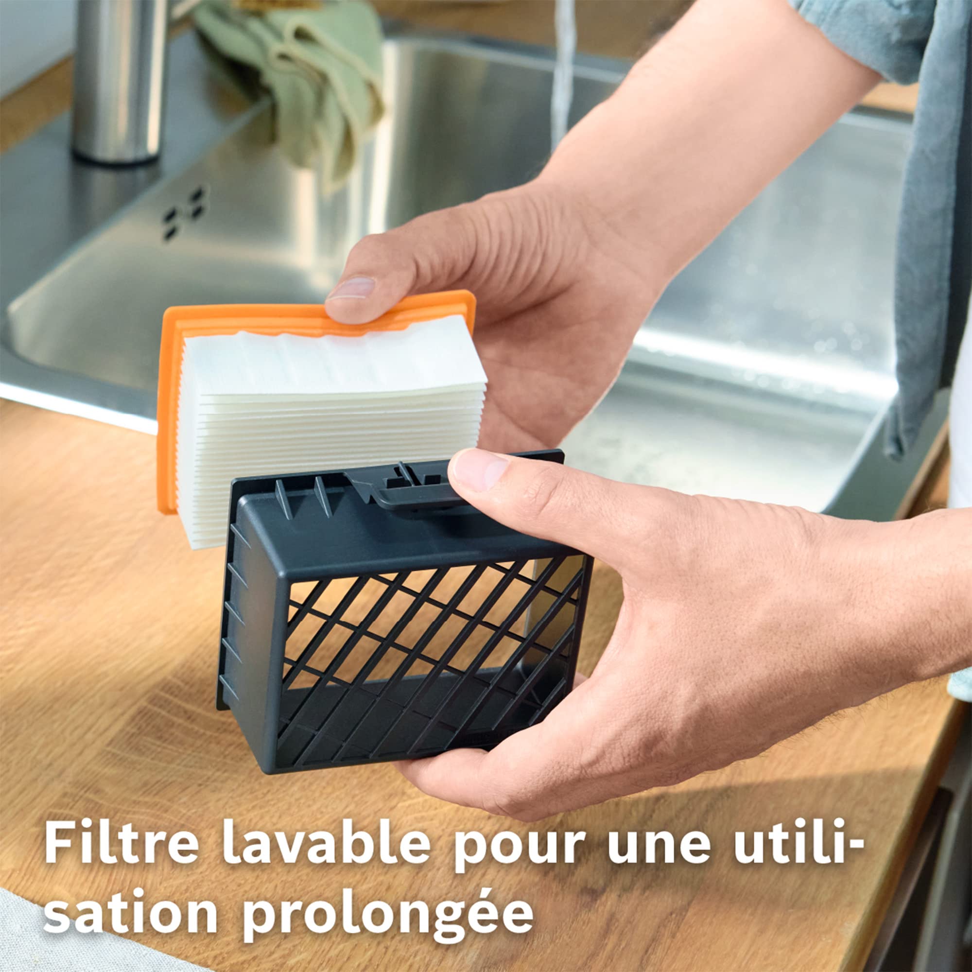 Bosch Electroménager Série 4, BGL38BA2H, aspirateur traîneau avec Sac, Compact et léger, Sac à poussière XL 4L, Filtre hygiénique PureAir Lavable, Ray