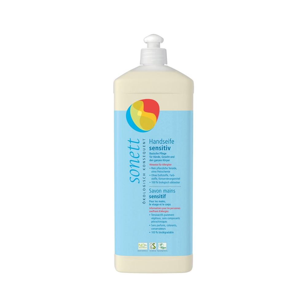 SONETT Handseife sensitiv Nachfüllflasche Fl 1 lt
