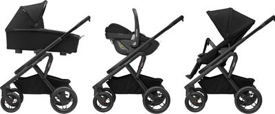 Maxi-Cosi Lila XP+ Duovogn, Essential Black