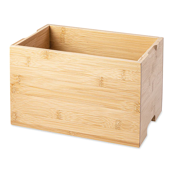 Bac à compost inox et support bambou Mathon