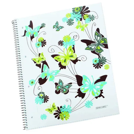 ONLINE Butterfly Collegeblock DIN A4