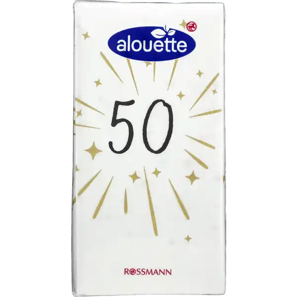 Bistro-Serviette 50 Jahre / Jubiläum