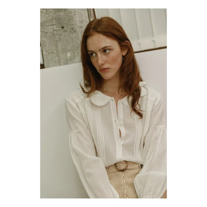 Emile et Ida Blouse Zoctave - Collection Femme | Ecru