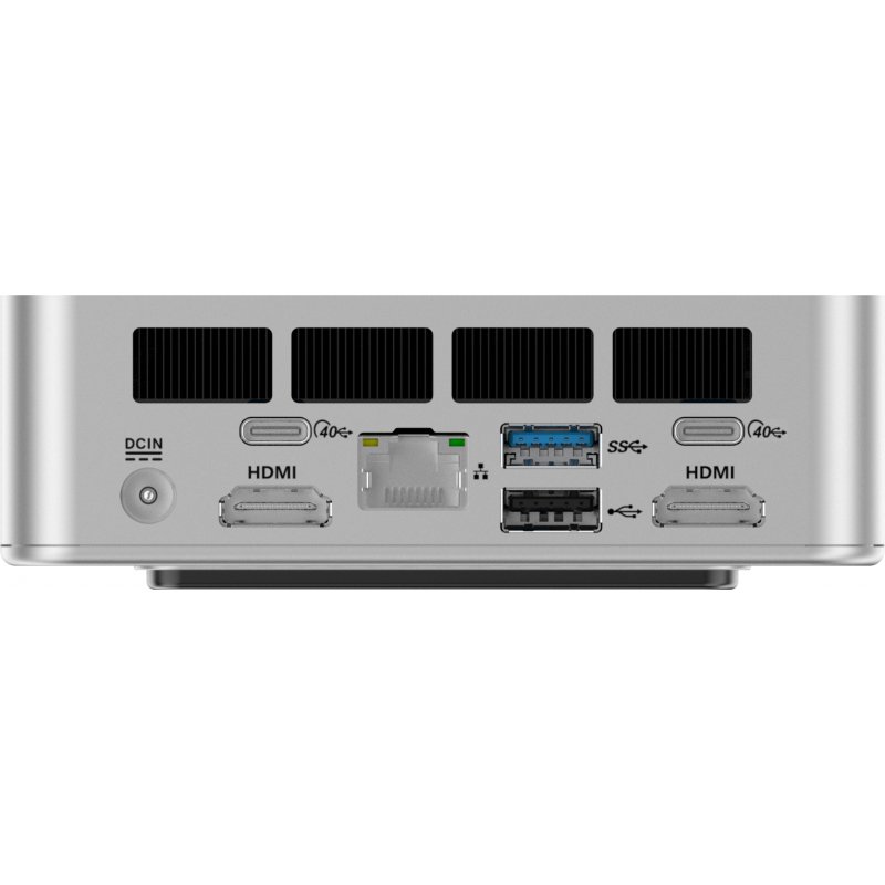 Chip PC CUBEX Nano Intel® Core™ i3 i3-1215U 16 Go DDR4-SDRAM 512 Go SSD Windows 11 Pro Mini PC Argent