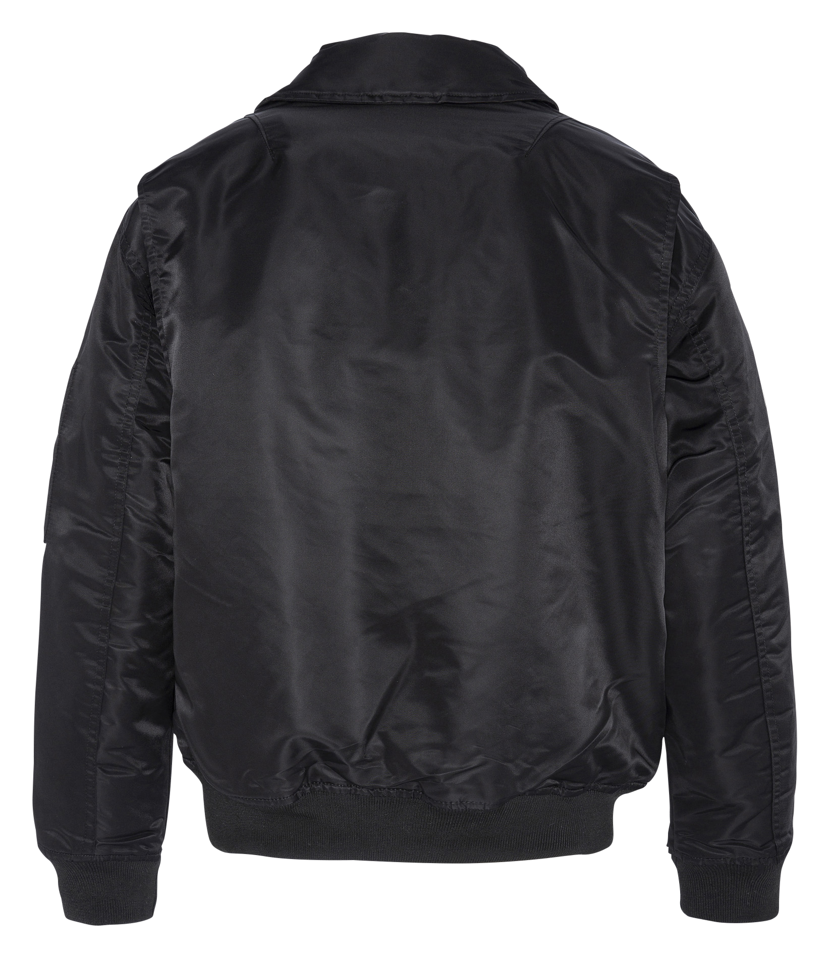 Blouson col classique oversize | Noir