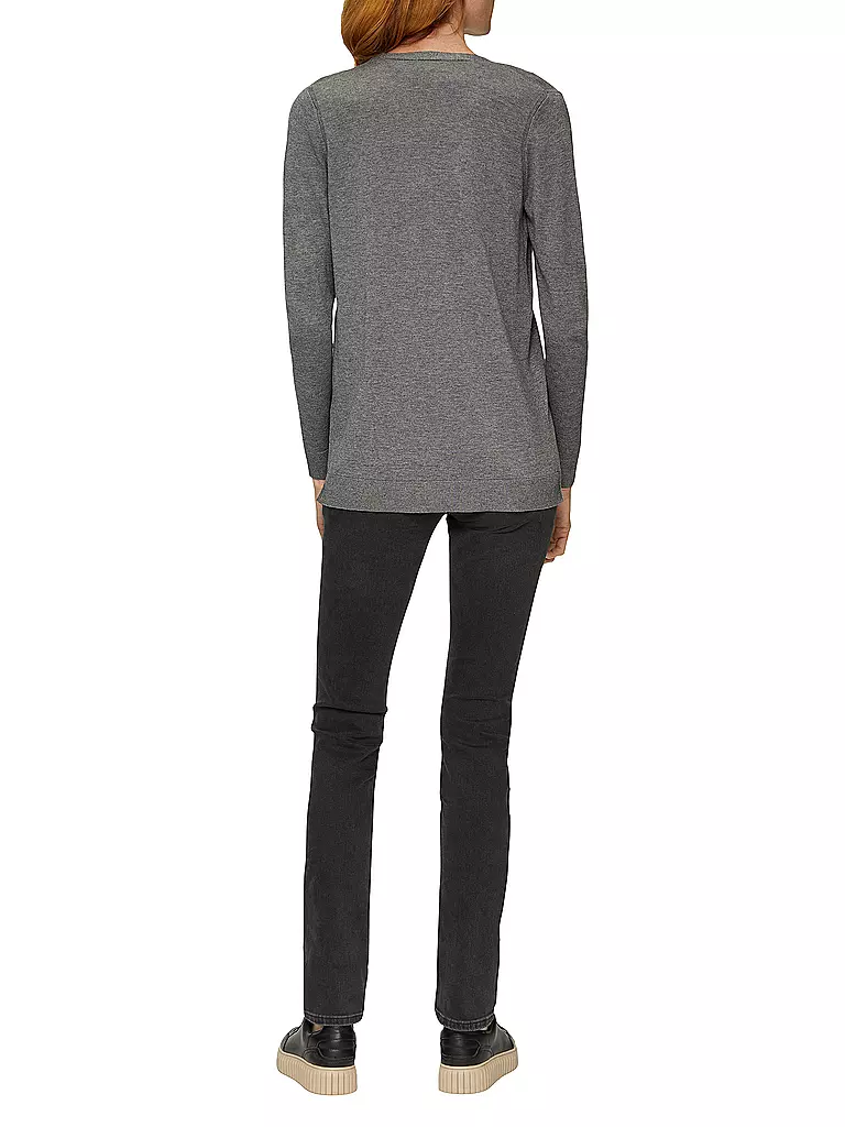 S.OLIVER Strickjacke  grau