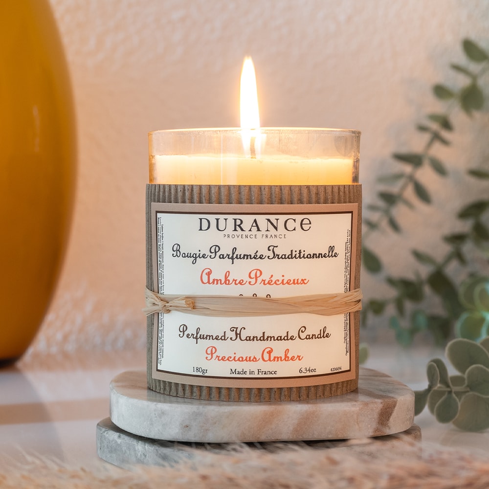 Bougie parfumée - Ambre précieux - 180 g