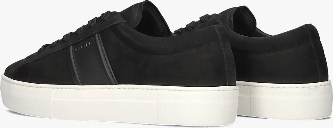 zwarte nubikk lage sneakers jagger morris nolan