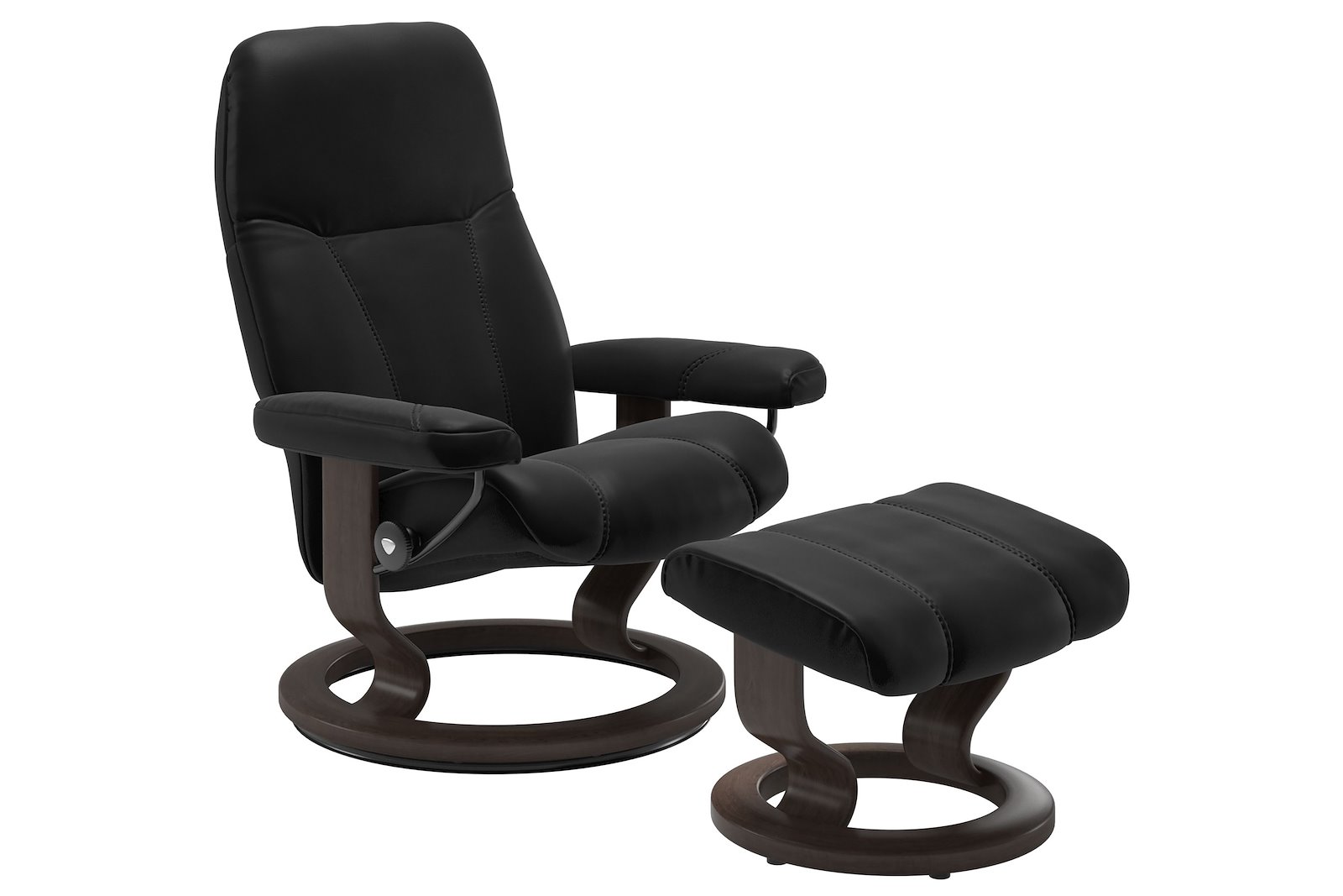 Consul krakk i hud Batick Black - Classic - Wenge beiset