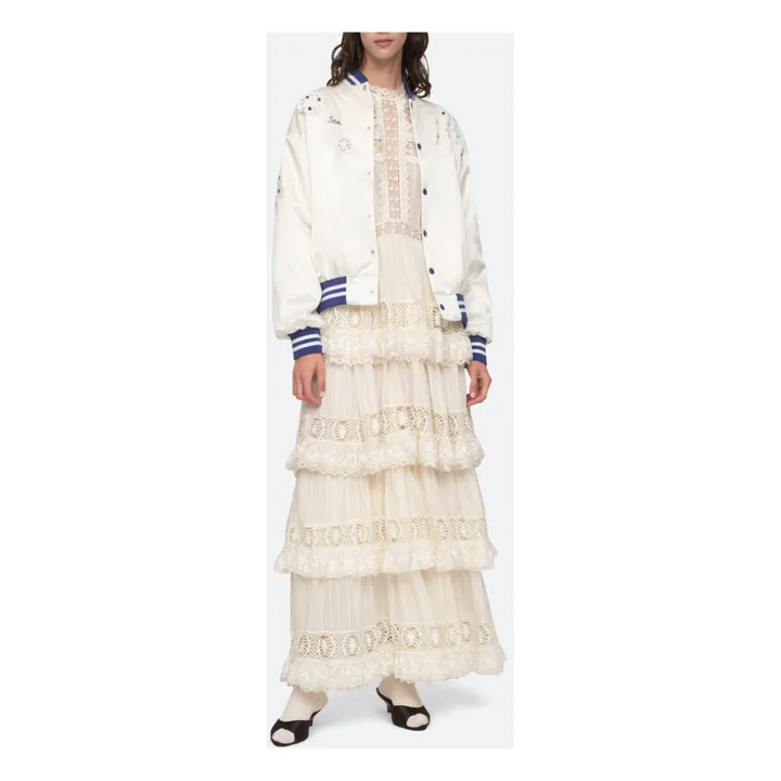 Sea NY Robe Haven Dobby Pintucked | Crème