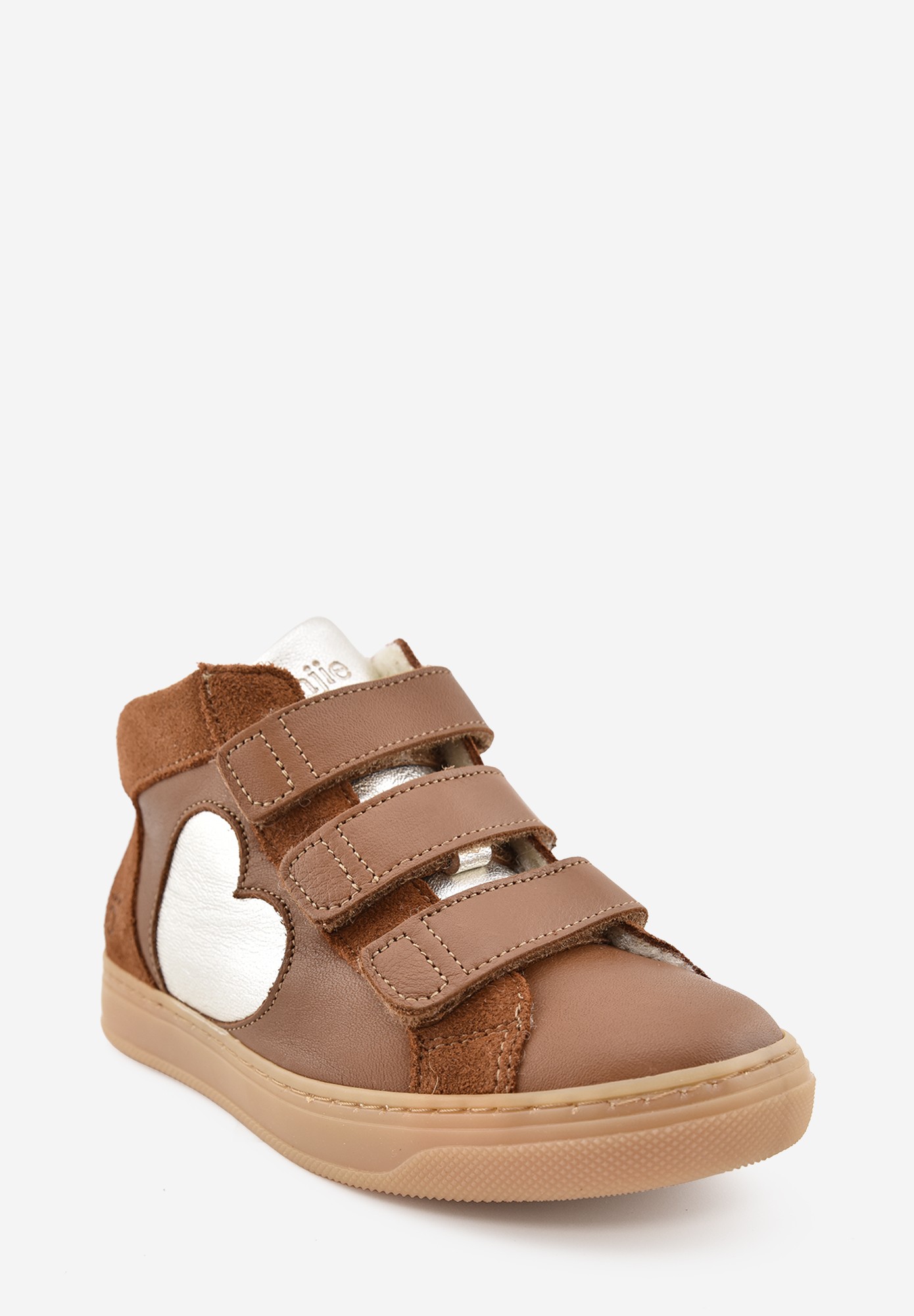 Laax cœur Wollfutter Kinder Cognac Gold