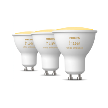 Philips Hue white ambiance GU10 3pack