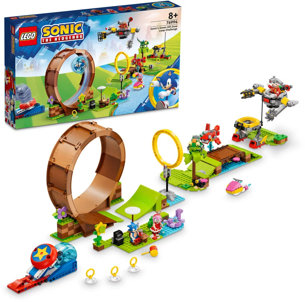LEGO®SONIC 76994 - SONIC ET LE DEFI DU LOOPING DE GREEN HILL ZONE
